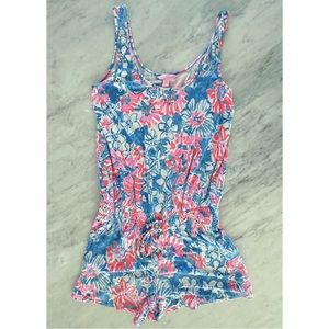 Lilly Pulitzer Treasure Trove Romper Sz. XS